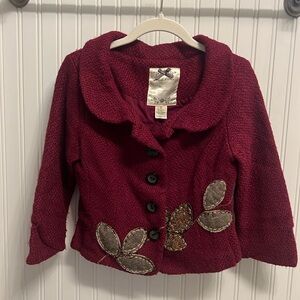 Anthropologie Nick & Mo Wool Coat (Merlot)